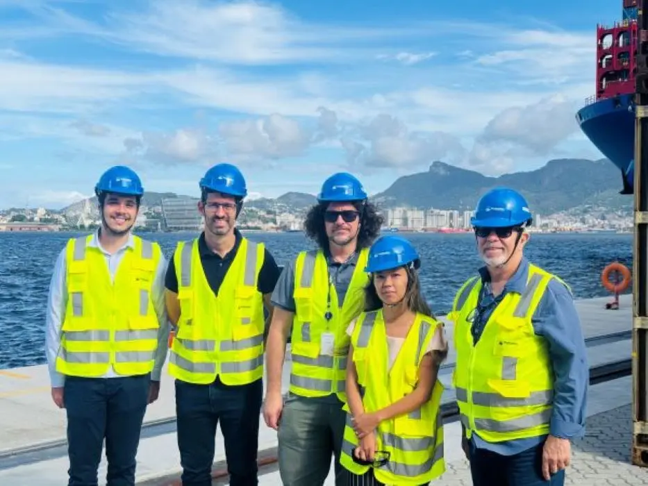 Visita técnica ao Porto do Rio de Janeiro marca o início do levantamento 