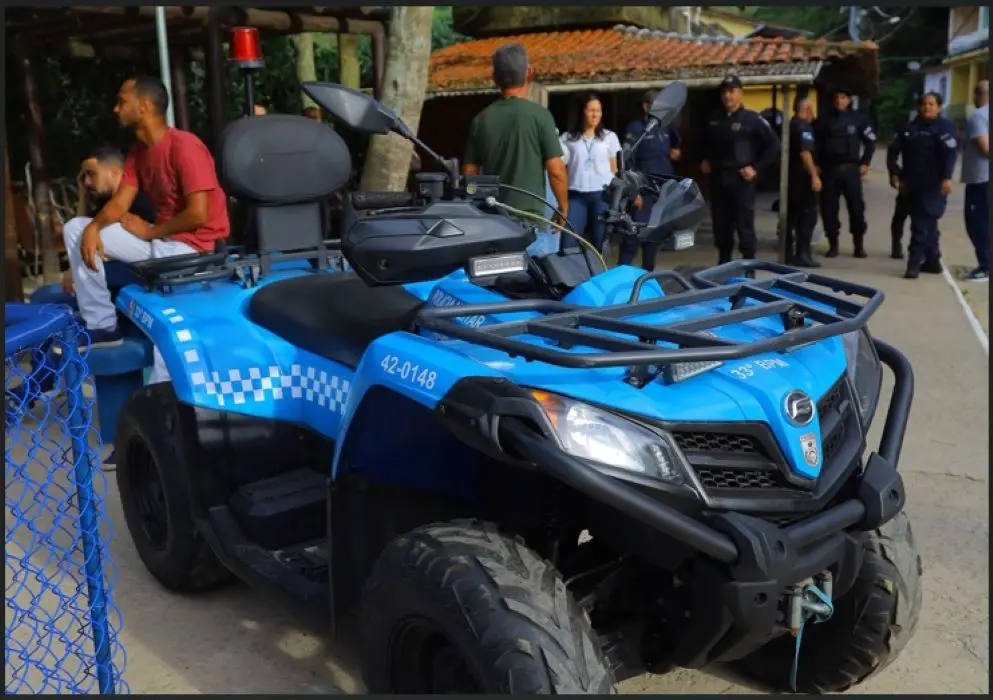 Novo quadriciclo da Polícia Militar do Estado do Rio de Janeiro