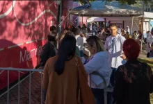 Na manhã desta segunda-feira (7), o Mamógrafo Móvel iniciou seus atendimentos na Praça João Bondim, em Muriqui