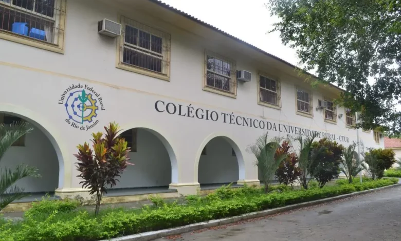 Fachada do Colégio Técnico da Universidade Federal Rural do Rio de Janeiro