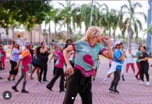 Participantes do Projeto Na Atividade durante manhã de exercícios em Itaguaí