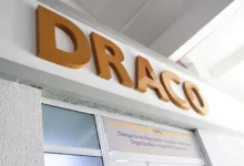 Fachada da Draco, unidade da Polícia Civil no Rio