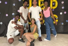 Jovens bailarinos da UBD Company