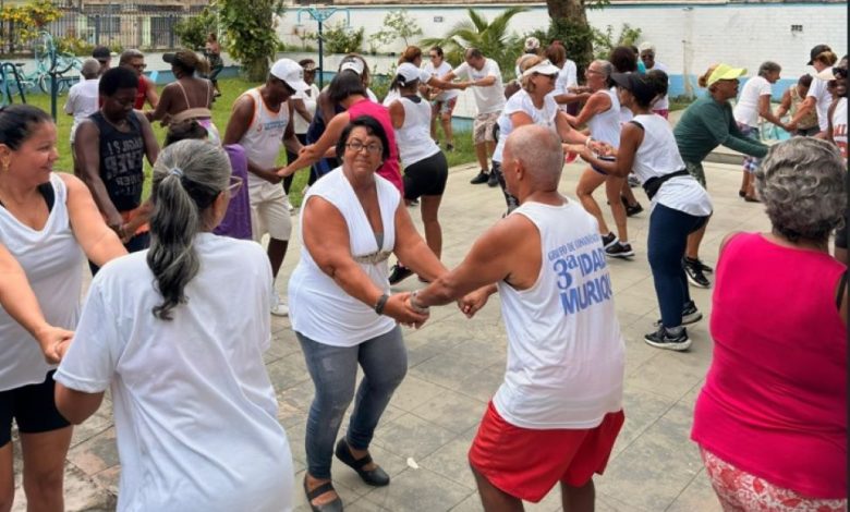 Idosos de Muriqui participam de atividade integrada