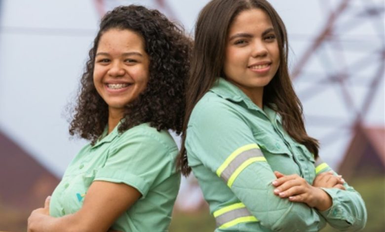 Jovens aprendizes da Vale